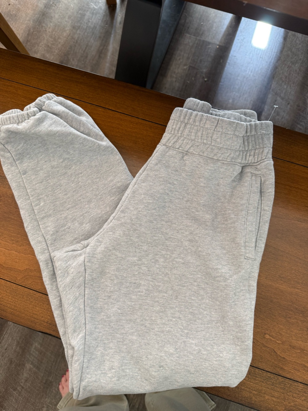 Offline Women's Light Gray Fleece Jogger Pants